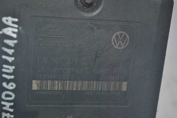 фото №6, Насос тормозная abs vw sharan ford galaxy mk1 7m0614111aa 1j0907379g