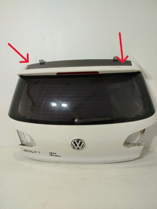 фото №6, Кришка багажника задня vw golf vi 08-12