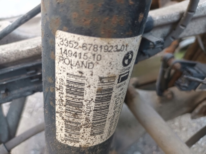 фото №11, Балка подвешивание тележка подрамник рычаги зажимы зад bmw x5 e70 3.0 d m57