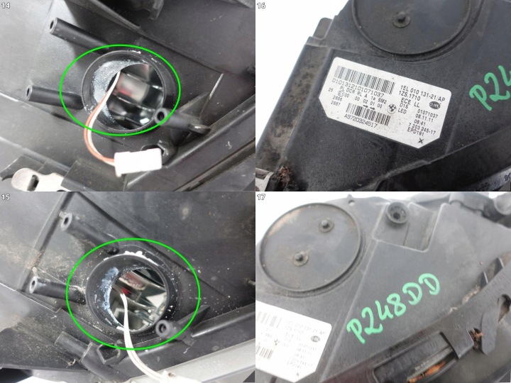 фото №12, Bmw 5 f10 f11 vfl 10-13 фара ксенон + led некерована ліва перед європа