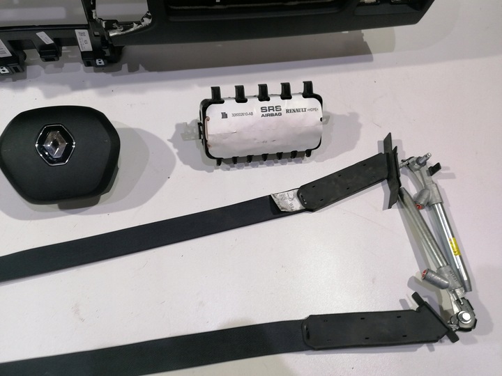 фото №5, Renault koleos 2 ii панель консоль подушка безопасности ремни
