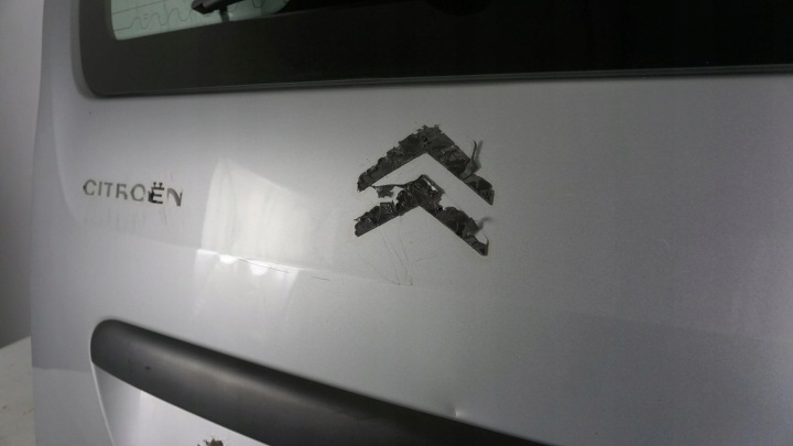 фото №12, Крышка зад задняя заднее стекло citroen berlingo 2 ii 3 iii 08-15 2008-2015