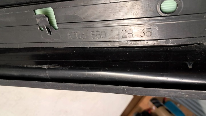 фото №9, Mercedes clc w203 планка накладка na порог правая