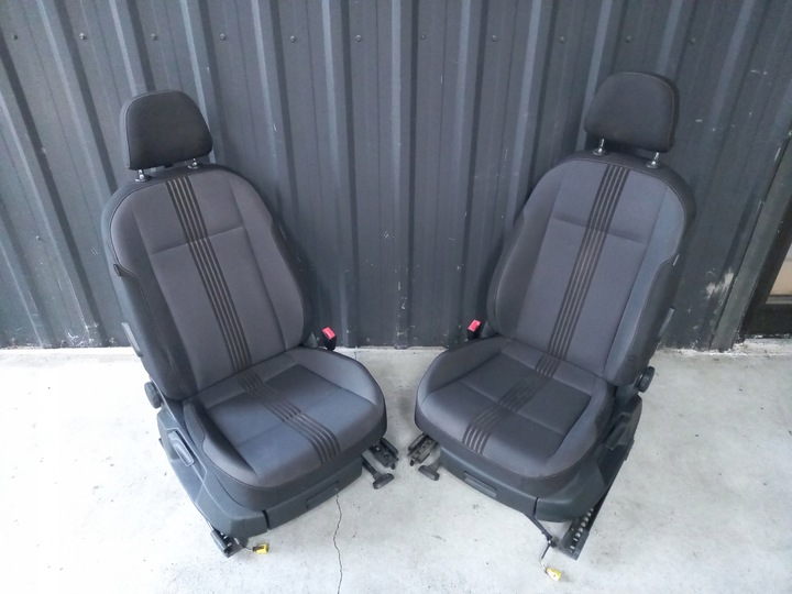 фото №5, Сидіння лівий перед переднє водія vw golf vii 7 mk7 велюровий 5d матеріал