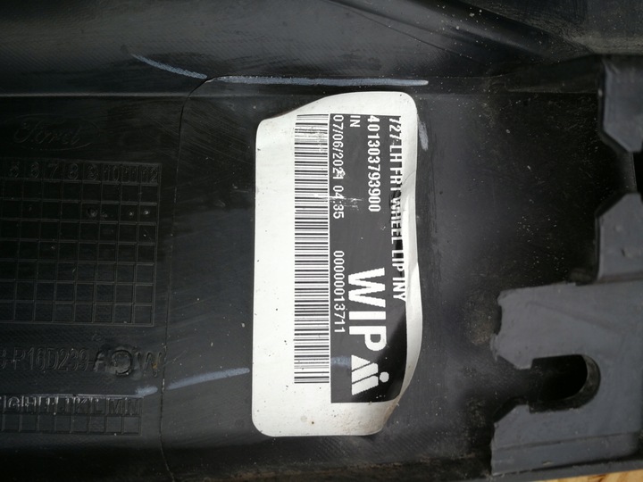 фото №11, Ford mustang mach e планка крыльев перед левая