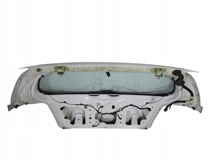 фото №10, Крышка зад задняя + стекло chevrolet aveo t300 hb 2011-2014 - белая