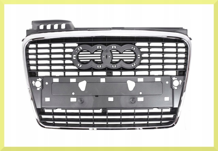 фото №1, Решітка радіатор autodor срібна do audi a4 b7 2004-2007 замінник