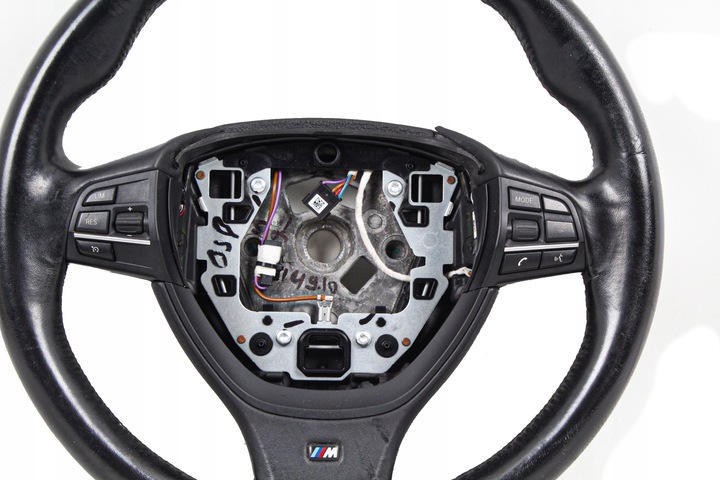 фото №6, Кожаный руль кожа мультифункция bmw f07 f10 f01 / рестайлинг lci м-пакет