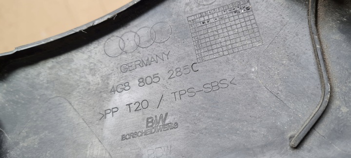 фото №9, A7 4g s7 накладка защита лампы левый перед 4g8805285c