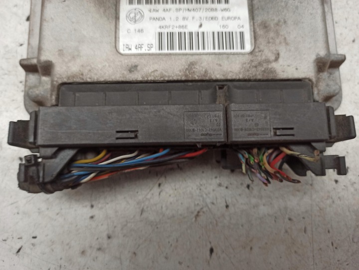 фото №5, Fiat panda ii 1.2b комп'ютер блок керування 55196261