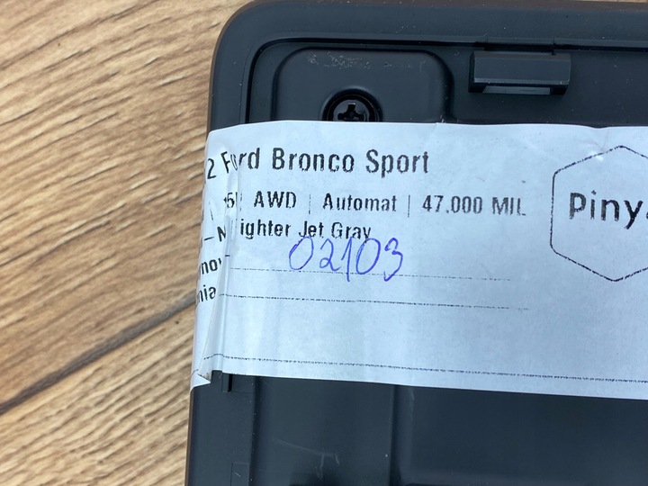 фото №8, Дисплей экран радио навигация ford bronco sport 2020+ usa