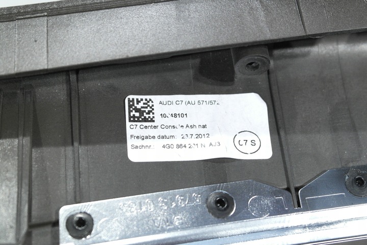 фото №10, Audi a6 c7 4g0 рестайлинг планки декоры интерьера дерево 4g1853190j 4g0867410h