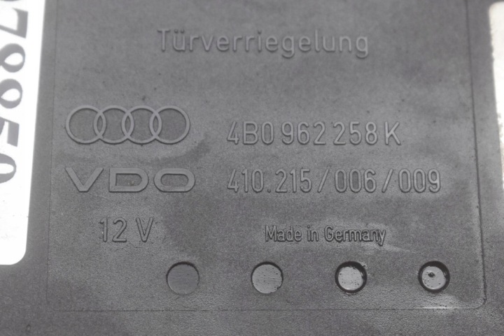 фото №7, Блок комфорта оригинал (блоки управления бортовой сетью) 4b0962258k audi a6 c5 1.9 tdi 130 km 01-04