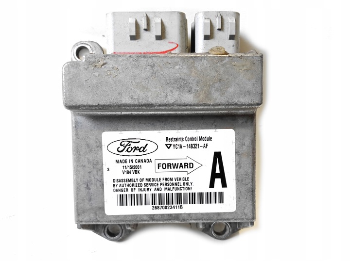 фото №1, Модуль датчик подушка безпеки ford transit yc1a14b321af