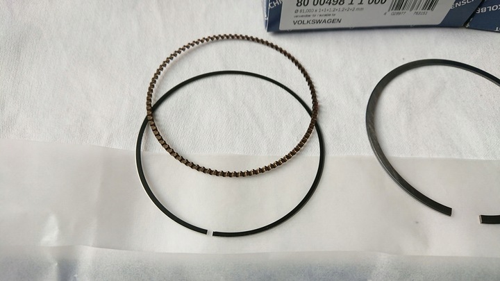 фото №3, Кольца поршневые audi a3 8l 8p a4 b5 b6 b7 1.6