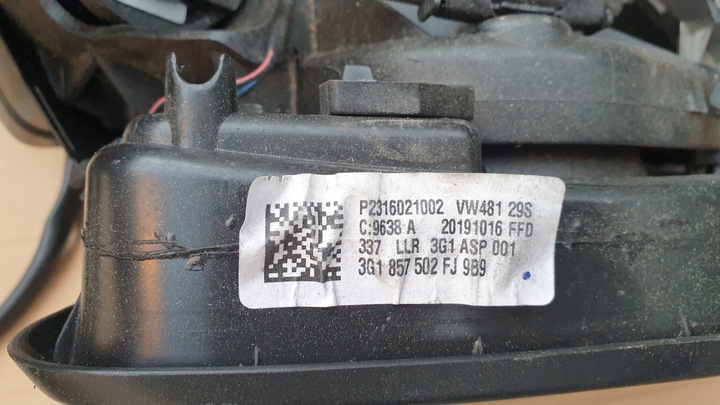 фото №8, Зеркало правые volkswagen passat b8 2017