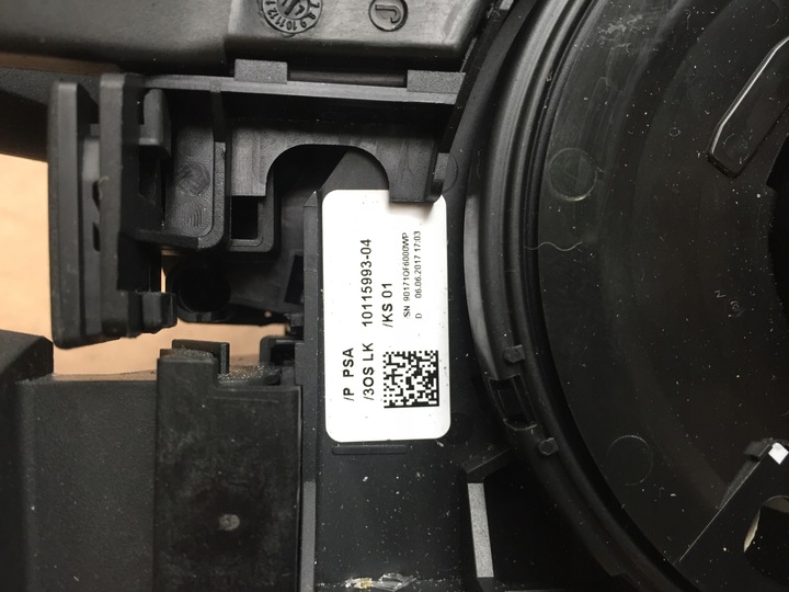 фото №5, Citroen ds7 підкермові важелі перемикач комбінований стрічка