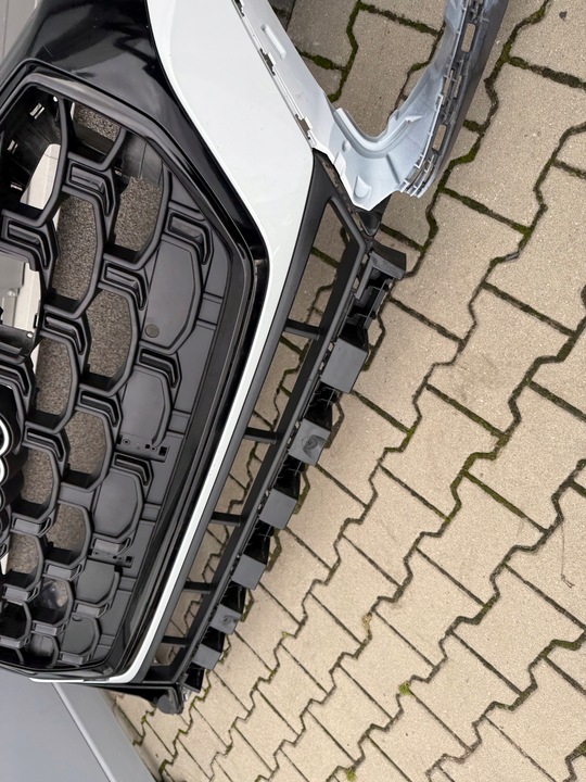 фото №9, Бампер переднее audi q8 ii 4m8 рестайлинг 24 s-line чёрный решётка радиатора решётки 6xpdc