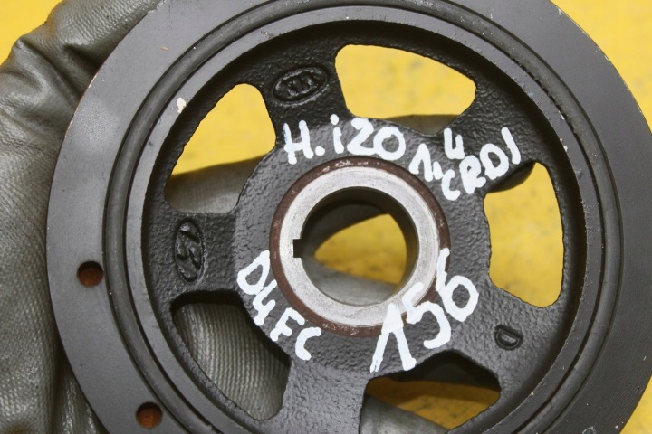 фото №6, Шкив насоса гидроусилителя d4fc hyundai i20 1.4 crdi