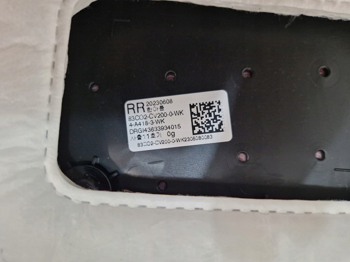 фото №6, Kia ev6 2021- боковина оббивка двері праві зад задній 83302-cv370