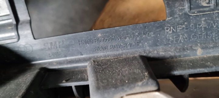 фото №8, A4 b9 8w рестайлинг наконечник выхлоп левая левый зад держатель sline