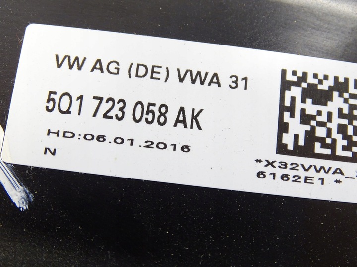 фото №6, Каркас педаль тормоза газа vw golf vii 5q1723058ak европа