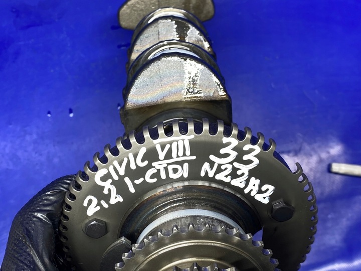 фото №16, Wał коленчатый honda civic viii n22a2 2.2 i-cdti 070518-257