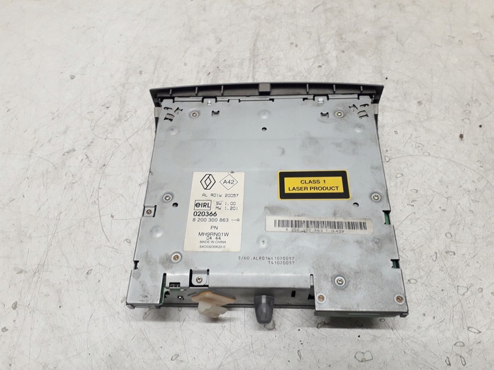 фото №7, Renault grand scenic 2 ii 03- радио радиопроигрыватель cd 8200300863a