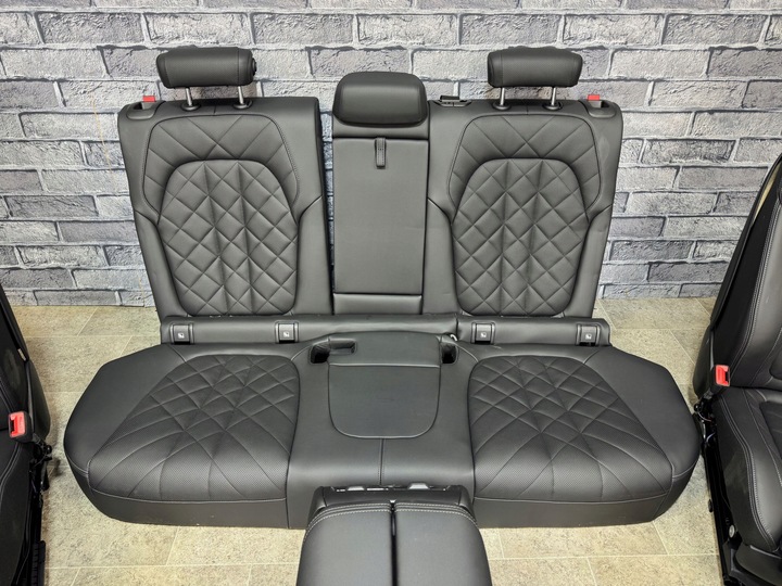 фото №5, Bmw x5 g05 салон сиденья диван обшивки м-пакет кожа з підігрівом schwarz