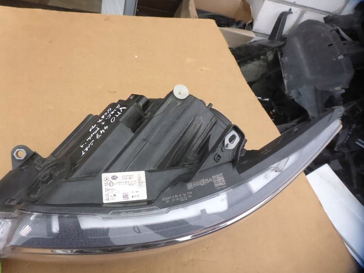 фото №15, Mercedes vito w447 рестайлинг фара полный led левый a4479063201 оригинал европа