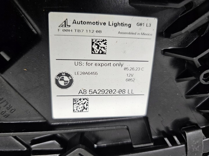 фото №14, Bmw x3 g01 x4 g02 лампа перед передняя правая полный led европа 5a29202