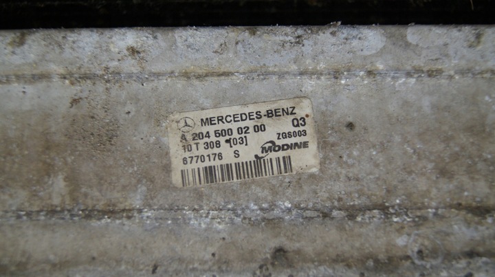 фото №10, Комплект радиатор mercedes w212 e220 2.2cdi