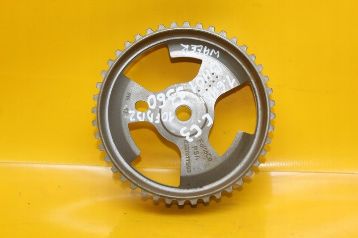 фото №1, Колесо зубчасте вал розподільний вал citroen c3 1.6 hdi bh01 10fdbz 9657477580