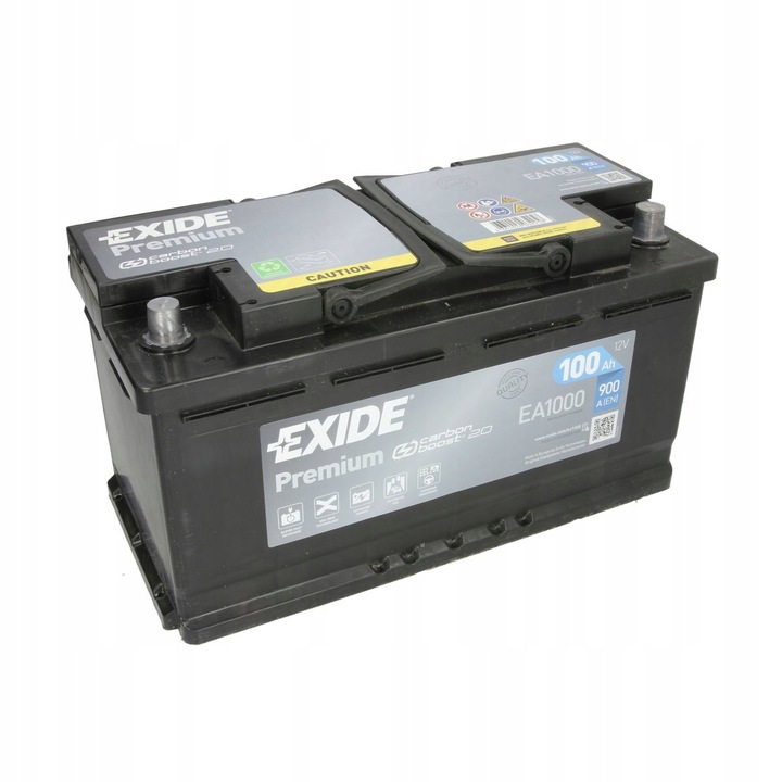 АКУМУЛЯТОР EXIDE PREMIUM 12V 100AH 900A P+ EA1000 MOŻLIWY DOWÓZ МОНТАЖ