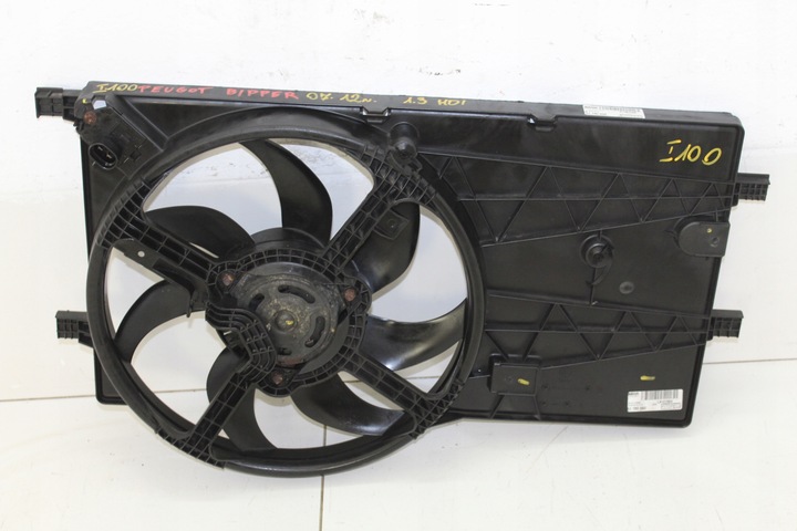 фото №1, Вентилятор радиатор peugeot bipper 07-12r 1.3 hdi