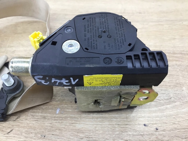 фото №10, Pas безпеки зад праві mercedes w221 чорний