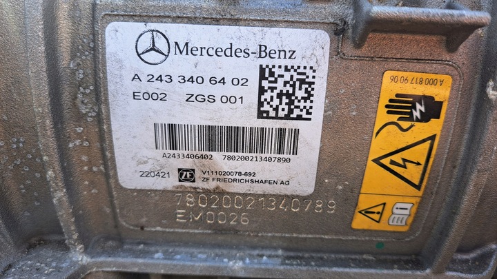 фото №6, Mercedes eqa h243 - двигатель 250+ 95kw a2433406402
