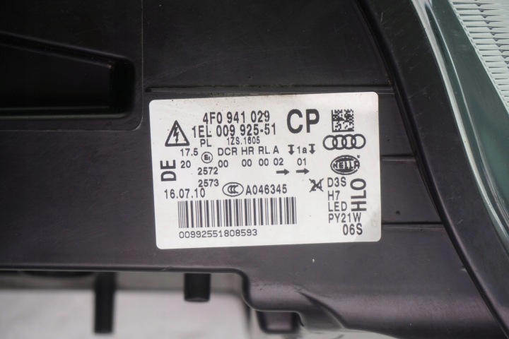 фото №16, Фара ксенон передняя левая audi a6 c6 рестайлинг 4f0941029cp