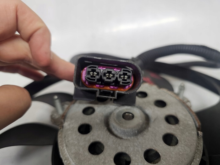 фото №10, Volskwagen вентилятор радіатор 1j0959455m