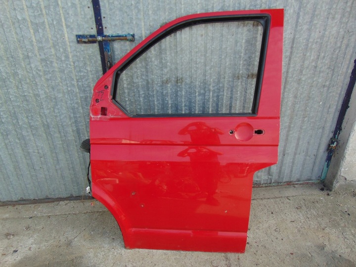 фото №1, Дверь левый перед vw transporter t5 демонтаж