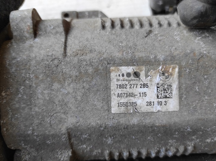 фото №14, Bmw e87 e90 e92 трансмиссия рулевая рулевая рейка 7802277265 англичанин uk