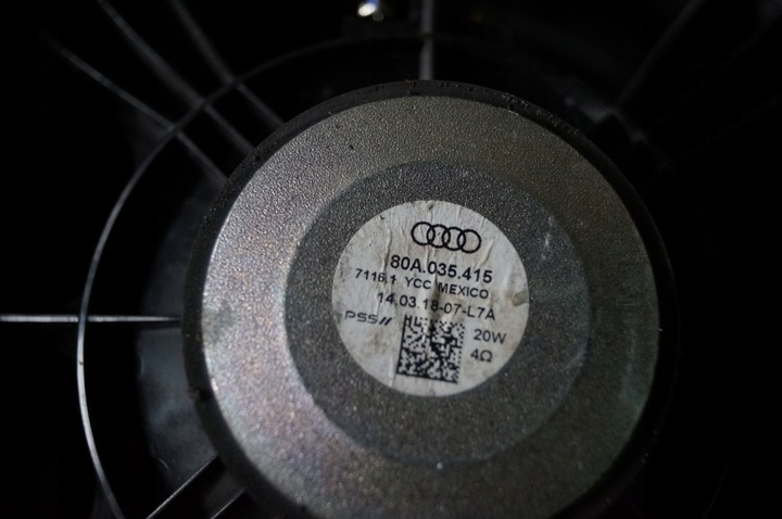 фото №2, Динамики заводские audi q5 80a 18r комплект