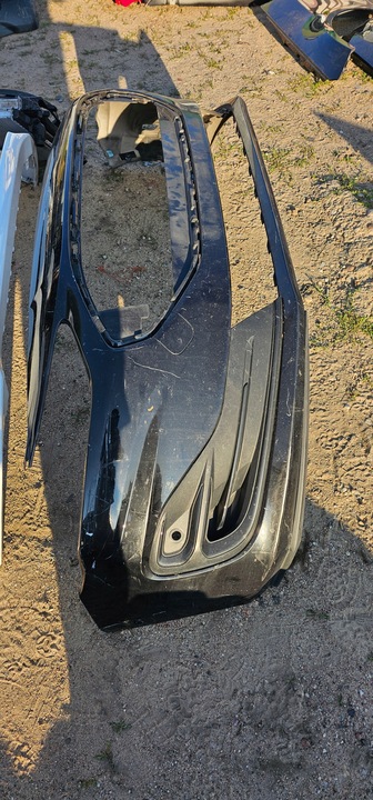 фото №1, Бампер перед ford focus mk4 рестайлінг 2020- nx7b-17c831-aa чорний лампа