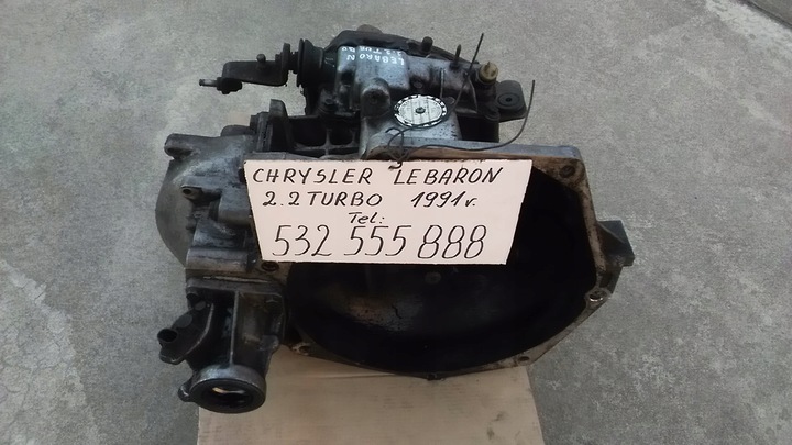 фото №5, Коробка передач коробки передач chrysler lebaron 2.2 turbo 1991r