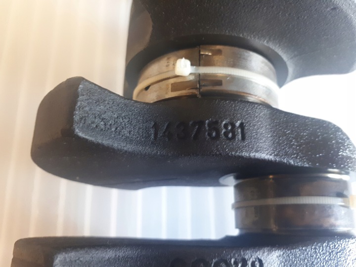 фото №8, Bmw e60 wał коленчатый вкладыши 1437581 m54 520i оригинальный номер