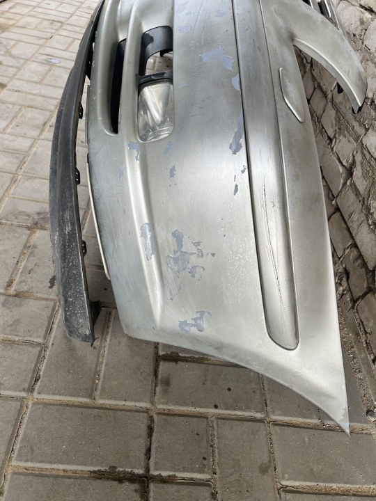 фото №7, Toyota avensis t25 універсал колір 1c0 бампер перед передній
