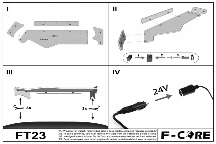 фото №7, Полка tir iveco stralis 02-12 капот эко-кожа led