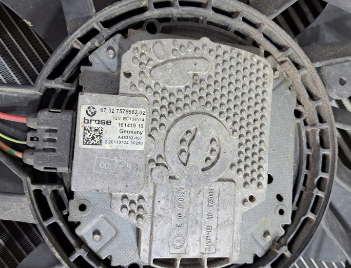 фото №5, Bmw f10 f11 2.0d радиаторов воды + климат + вентилятор комплект #