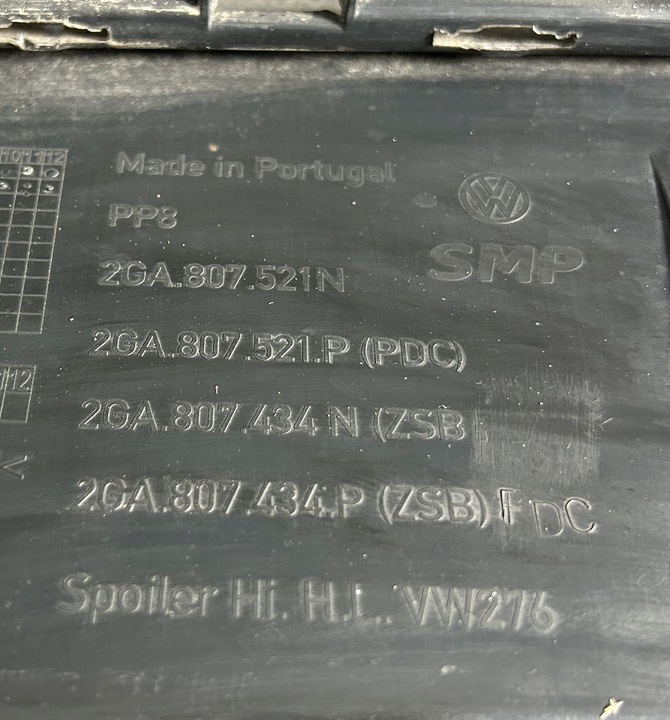 фото №12, Бампер зад задний vw t-roc pdc