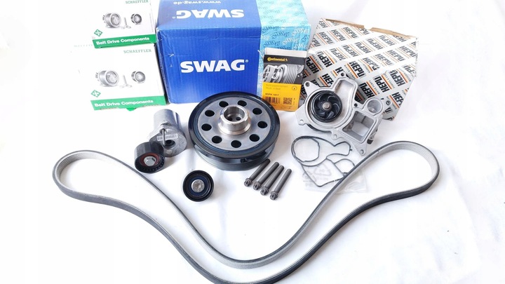 фото №1, Лента натяжитель колесо ременное ролик bmw x1 e84 1.8 d